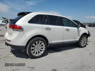 2014 Lincoln MKX with VIN 2LMDJ8JK0EBL04478, listed as a Copart auction lot 53629895 with 191,542 mi miles and Salvage Title. Bid and sale history available at carsss.com. Image 3.