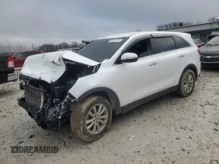 2019 Kia Sorento LX z VIN 5XYPG4A52KG494919, wystawiony jako Copart lot #81601274 z przebiegiem 111 910 mil mil oraz Szkody całkowita. Historia ofert i sprzedaży dostępna na DreamBid. Obrazek 1.