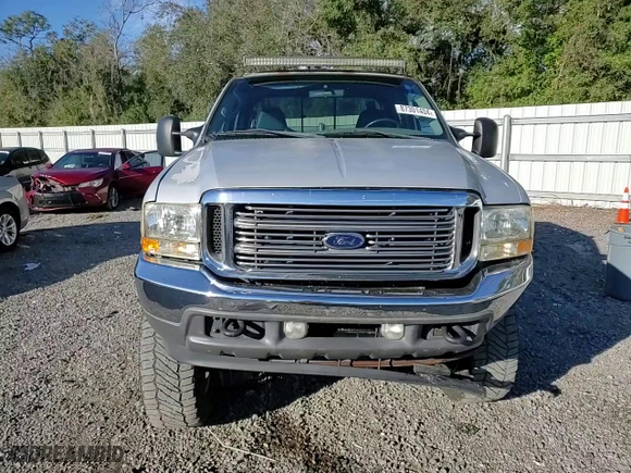 2003 Ford Super Duty F-250 XL with VIN 1FTNW21S23EB70707, listed as a Copart auction lot 87301404 with 95,820 mi miles and Salvage Title. Bid and sale history available at carsss.com. Image 11.