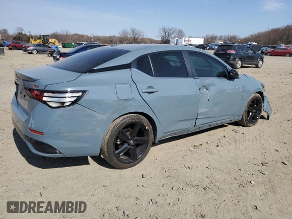 2024 Nissan Sentra SR z VIN 3N1AB8DV4RY254593, wystawiony jako Copart lot #48984625 z przebiegiem 17 020 mil mil oraz Szkoda całkowita • Salvage title. Historia ofert i sprzedaży dostępna na DreamBid. Obrazek 3.