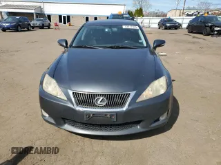 2009 Lexus IS 250 with VIN JTHCK262692030311, listed as a Copart auction lot 53617995 with 228,924 mi miles and Salvage Title. Bid and sale history available at DreamBid. Image 5.