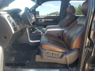 2013 Ford F-150 XL with VIN 1FTFW1EF6DFB14941, listed as a Copart auction lot 50497275 with 176,672 mi miles and Salvage Title. Bid and sale history available at DreamBid. Image 7.