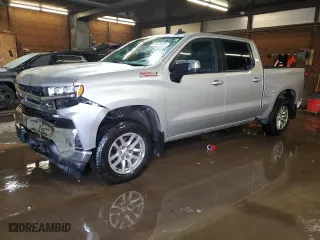 2019 Chevrolet Silverado 1500 LT with VIN 3GCUYDED7KG167919, listed as a Copart auction lot 45878675 with 63,177 mi miles and Salvage Title. Bid and sale history available at carsss.com. Image 1.