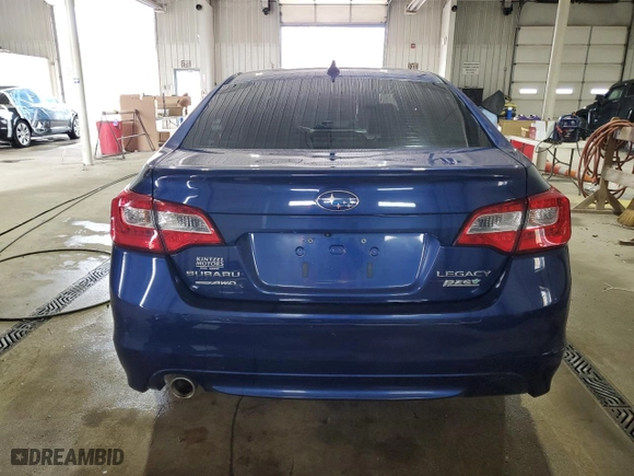 2017 Subaru Legacy Premium with VIN 4S3BNAC63H3042849, listed as a Copart auction lot 52019745 with 63,928 mi miles and Salvage Title. Bid and sale history available at carsss.com. Image 6.