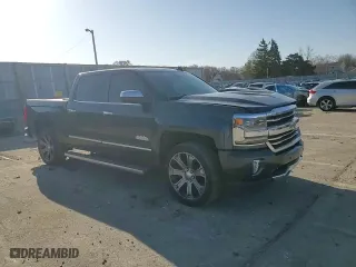 2018 Chevrolet Silverado 1500 High Country with VIN 3GCUKTEJ2JG365498, listed as a Copart auction lot 51163325 with 124,000 mi miles and Non Repairable. Bid and sale history available at carsss.com. Image 10.