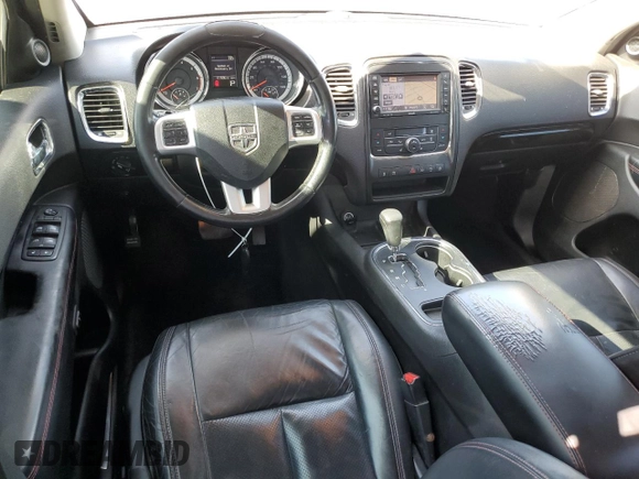 2012 Dodge Durango R/T with VIN 1C4SDHCT4CC362045, listed as a Copart auction lot 79638554 with 121,586 mi miles and Salvage title. Bid and sale history available at DreamBid. Image 8.