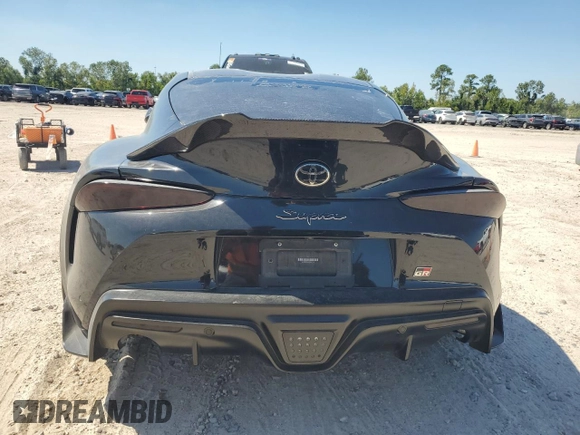 2021 Toyota GR Supra 3.0 with VIN WZ1DB0C08MW045716, listed as a Copart auction lot 73589624 with 12,532 mi miles and Clean Title. Bid and sale history available at carsss.com. Image 6.