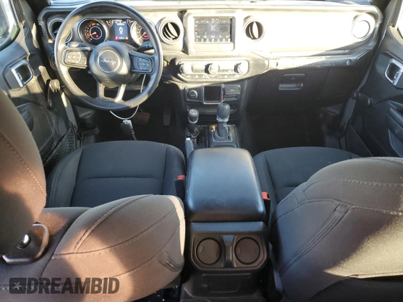 2022 Jeep Wrangler Unlimited Willys Sport with VIN 1C4HJXDN6NW142016, listed as a Copart auction lot 41885135 with 54,638 mi miles and Salvage Title. Bid and sale history available at DreamBid. Image 8.
