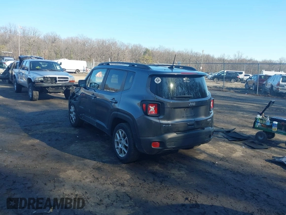 2019 Jeep Renegade Latitude z VIN ZACNJBBB3KPK42045, wystawiony jako IAAI lot #41548217 z przebiegiem 124 506 mil mil oraz . Historia ofert i sprzedaży dostępna na DreamBid. Obrazek 3.