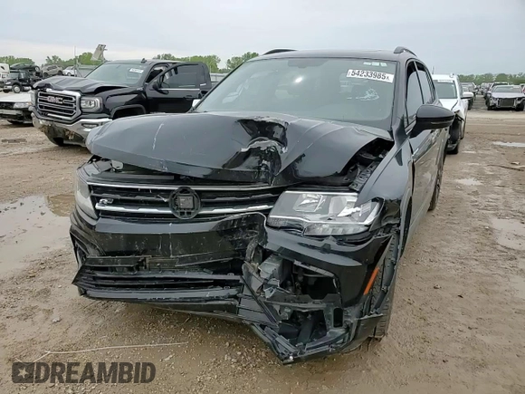 2021 Volkswagen Tiguan SE with VIN 3VV3B7AX2MM129003, listed as a Copart auction lot 54233985 with 78,937 mi miles and Salvage title. Bid and sale history available at DreamBid. Image 14.