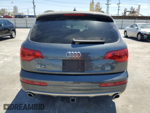 2014 Audi Q7 3.0L TDI Prestige with VIN WA1VMAFE9ED018509, listed as a Copart auction lot 67529174 with 155,402 mi miles and Salvage Title. Bid and sale history available at carsss.com. Image 6.