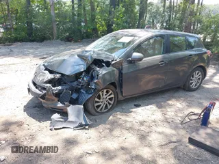 2012 Mazda 3 i Touring with VIN JM1BL1L85C1615214, listed as a IAAI auction lot 42563686 with 151,135 mi miles and . Bid and sale history available at DreamBid. Image 2.
