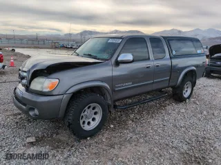 2005 Toyota Tundra SR5 with VIN 5TBBT44105S465448, listed as a Copart auction lot 41834635 with 180,019 mi miles and Salvage Title. Bid and sale history available at carsss.com. Image 1.