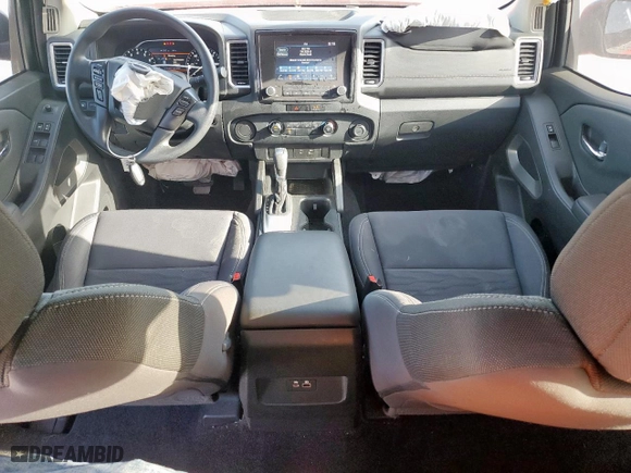 2022 Nissan Frontier SV with VIN 1N6ED1EJ9NN686466, listed as a Copart auction lot 50003415 with 12,238 mi miles and Salvage Title. Bid and sale history available at carsss.com. Image 8.