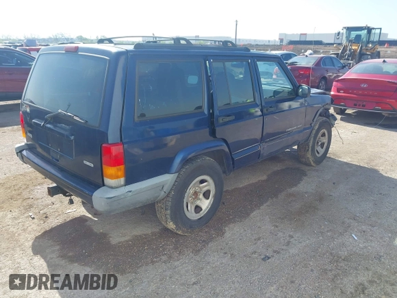 2001 Jeep Cherokee Sport with VIN 1J4FT48S01L522281, listed as a IAAI auction lot 41999570 with 261,698 mi miles and . Bid and sale history available at DreamBid. Image 4.