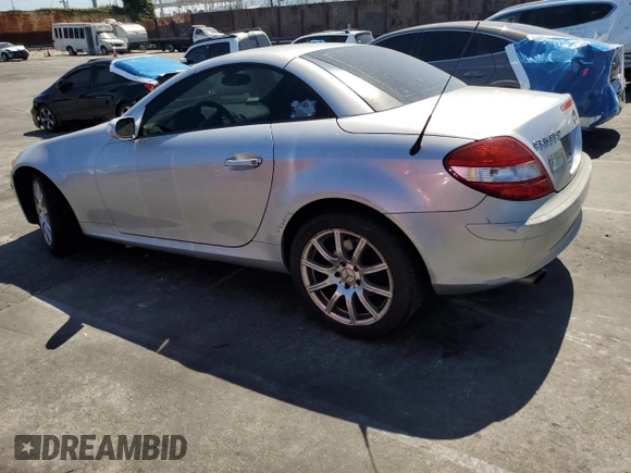 2005 Mercedes-Benz SLK 230/320 with VIN WDBWK56F85F040634, listed as a Copart auction lot 63417715 with 144,472 mi miles and Clean title. Bid and sale history available at DreamBid. Image 2.