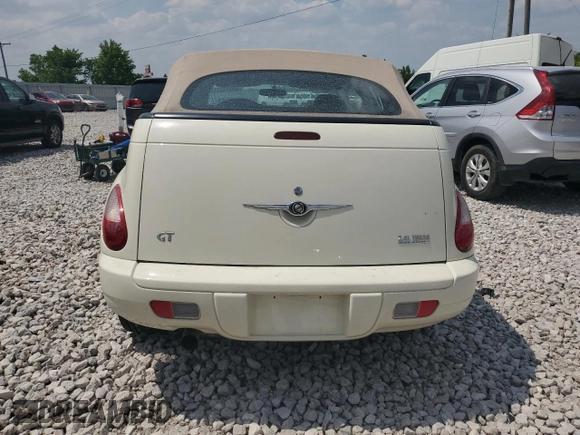 2006 Chrysler PT Cruiser GT with VIN 3C3HY75S26T374592, listed as a Copart auction lot 60694335 with 80,142 mi miles and Clean title. Bid and sale history available at DreamBid. Image 6.