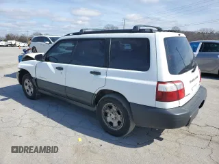 2001 Subaru Forester L with VIN JF1SF63541H711842, listed as a Copart auction lot 45589005 with 312,062 mi miles and Salvage Title. Bid and sale history available at carsss.com. Image 2.