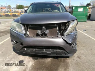 2015 Nissan Pathfinder S with VIN 5N1AR2MN1FC723483, listed as a IAAI auction lot 41808041 with 130,899 mi miles. Bid and sale history available at carsss.com. Image 6.