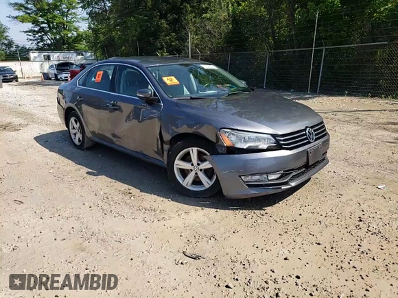 2015 Volkswagen Passat Limited Edition with VIN 1VWAT7A32FC079205, listed as a Copart auction lot 61529005 with 104,355 mi miles and Salvage title. Bid and sale history available at DreamBid. Image 13.