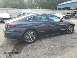2021 Hyundai Sonata Hybrid Limited with VIN KMHL54JJ4MA032698, listed as a Copart auction lot 65783573 with 24,225 mi miles. Bid and sale history available at carsss.com. Image 3.