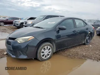 2016 Toyota Corolla L with VIN 5YFBURHE0GP549649, listed as a Copart auction lot 58056015 with 164,446 mi miles and Salvage title. Bid and sale history available at DreamBid. Image 1.