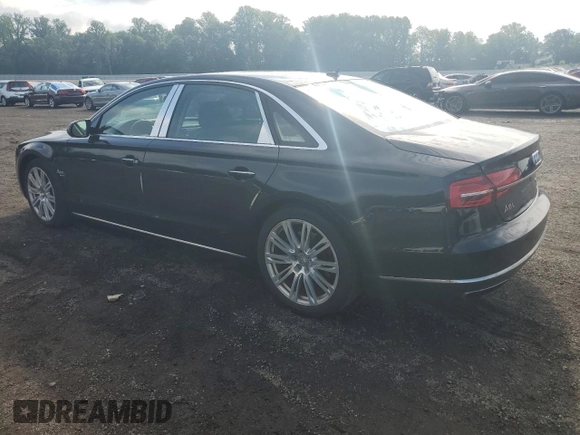2015 Audi A8 3.0T z VIN WAU3GAFD6FN036423, wystawiony jako Copart lot #60436925 z przebiegiem 161 677 mil mil oraz Szkoda całkowita • Salvage title. Historia ofert i sprzedaży dostępna na DreamBid. Obrazek 2.