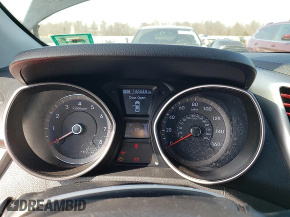 2014 Hyundai Elantra with VIN KMHD35LH5EU165755, listed as a Copart auction lot 49051275 with 146,648 mi miles and Salvage title. Bid and sale history available at DreamBid. Image 9.