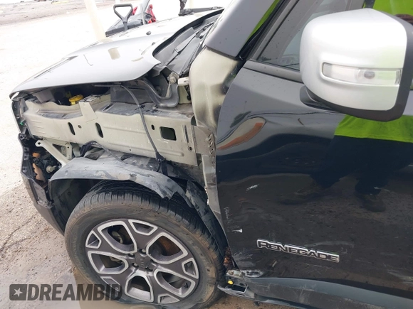 2016 Jeep Renegade Limited with VIN ZACCJADT9GPE06903, listed as a IAAI auction lot 41205563 with 115,171 mi miles and . Bid and sale history available at DreamBid. Image 19.