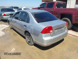 2001 Honda Civic LX with VIN 1HGES15541L052405, listed as a IAAI auction lot 41688521 with 258,315 mi miles. Bid and sale history available at carsss.com. Image 3.