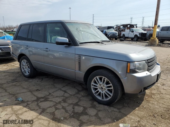 2012 Land Rover Range Rover HSE with VIN SALME1D46CA366185, listed as a Copart auction lot 48676015 with 216,730 mi miles and Clean Title. Bid and sale history available at carsss.com. Image 4.