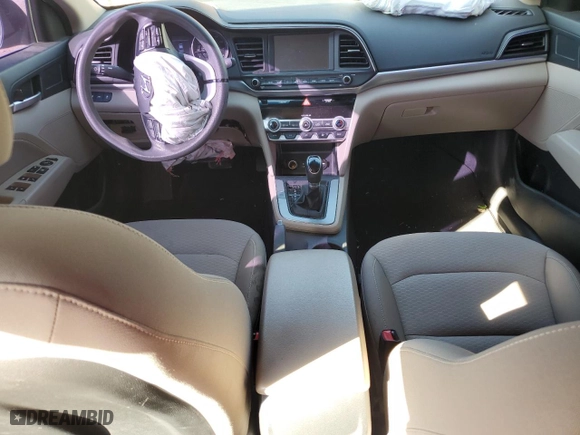 2020 Hyundai Elantra SEL with VIN 5NPD84LF6LH536556, listed as a Copart auction lot 46227935 with 147,768 mi miles and Salvage Title. Bid and sale history available at carsss.com. Image 8.