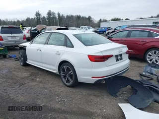 2017 Audi A4 Premium Plus with VIN WAUENAF42HN008961, listed as a IAAI auction lot 41701211 with 130,236 mi miles. Bid and sale history available at carsss.com. Image 3.