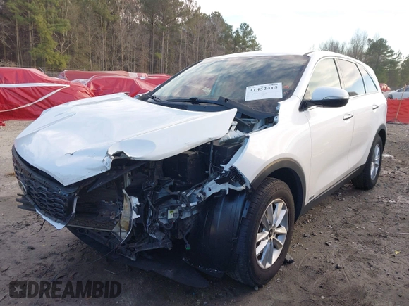 2020 Kia Sorento LX V6 with VIN 5XYPGDA59LG620680, listed as a IAAI auction lot 41452415 with 107,752 mi miles. Bid and sale history available at carsss.com. Image 23.