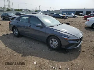 2024 Hyundai Elantra SE with VIN KMHLL4DG4RU784378, listed as a Copart auction lot 60990345 with 9,020 mi miles and Salvage title. Bid and sale history available at DreamBid. Image 4.