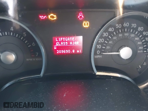 2007 Mercury Mountaineer Premier with VIN 4M2EU38E57UJ18327, listed as a IAAI auction lot 41333082 with 209,690 mi miles. Bid and sale history available at carsss.com. Image 7.
