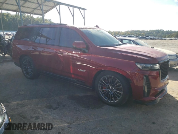 2023 Cadillac Escalade AWD V-Series z VIN 1GYS4HK97PR405294, wystawiony jako Copart lot #73850244 z przebiegiem 11 922 mil mil oraz Szkoda całkowita • Salvage title. Historia ofert i sprzedaży dostępna na DreamBid. Obrazek 4.