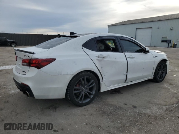 2019 Acura TLX w/Advance Pkg with VIN 19UUB3F87KA800495, listed as a Copart auction lot 82974504 with 67,054 mi miles and Salvage Title. Bid and sale history available at carsss.com. Image 3.