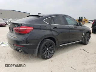2017 BMW X6 xDrive35i with VIN 5UXKU2C52H0N85089, listed as a Copart auction lot 56287473 with 0 mi miles. Bid and sale history available at carsss.com. Image 3.
