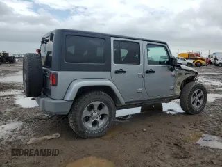2018 Jeep Wrangler Unlimited Sahara with VIN 1C4HJWEG5JL930372, listed as a Copart auction lot 50772625 with 91,528 mi miles and Salvage title. Bid and sale history available at DreamBid. Image 3.