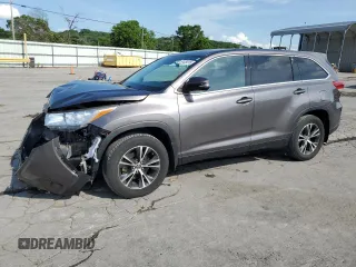 2019 Toyota Highlander LE z VIN 5TDBZRFH7KS999815, wystawiony jako Copart lot #57429015 z przebiegiem 37 205 mil mil oraz Nie do naprawy • Non repairable. Historia ofert i sprzedaży dostępna na DreamBid. Obrazek 1.