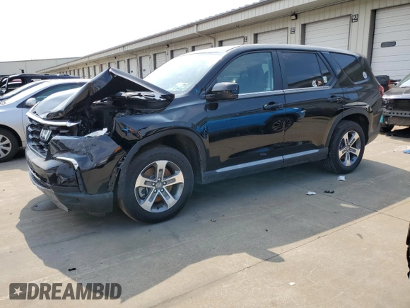 2023 Honda Pilot EX-L 7 Passenger with VIN 5FNYG1H52PB049457, listed as a Copart auction lot 64469804 with 12,441 mi miles and Salvage Title. Bid and sale history available at carsss.com. Image 1.