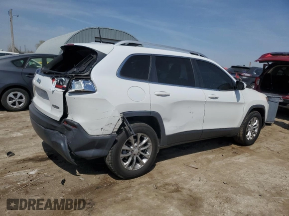 2019 Jeep Cherokee Latitude с VIN 1C4PJLCB9KD313506, выставлен на аукционе Copart как лот 52672515 с пробегом 136 496 миль миль и Списание • Salvage title. История ставок и продаж доступна на DreamBid. Изображение 3.