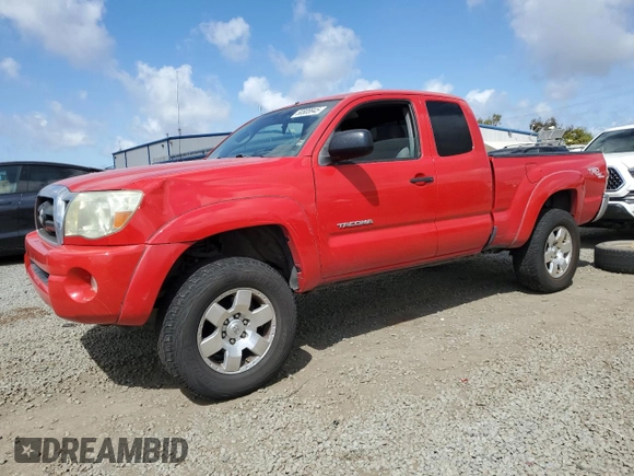 2006 Toyota Tacoma with VIN 5TEUU42N26Z314358, listed as a Copart auction lot 50808945 with 210,756 mi miles and Salvage Title. Bid and sale history available at carsss.com. Image 1.