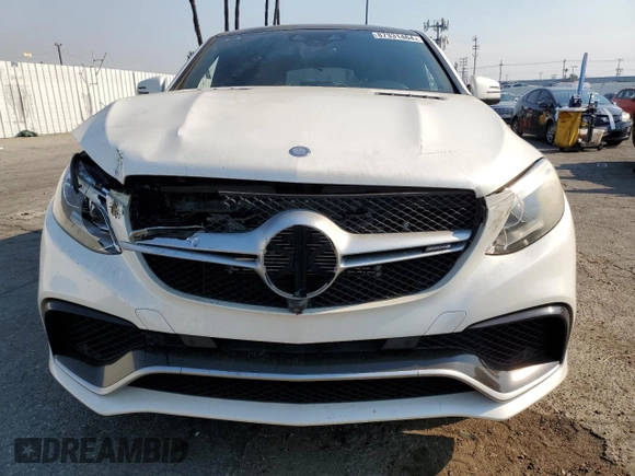 2016 Mercedes-Benz GLE 63 S AMG with VIN 4JGED7FBXGA047144, listed as a Copart auction lot 87331464 with 133,611 mi miles and Salvage title. Bid and sale history available at DreamBid. Image 5.