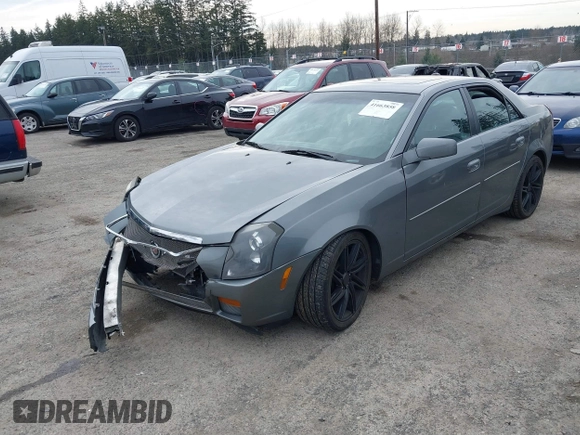 2004 Cadillac CTS with VIN 1G6DM577X40125800, listed as a IAAI auction lot 41663858 with 1 mi miles. Bid and sale history available at carsss.com. Image 2.