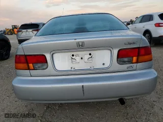 1998 Honda Civic EX with VIN 1HGEJ8148WL016927, listed as a Copart auction lot 74152574 with 130,667 mi miles and Salvage Title. Bid and sale history available at carsss.com. Image 6.