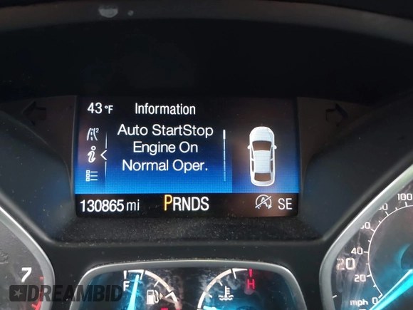 2017 Ford Escape SE with VIN 1FMCU9GD9HUE11122, listed as a IAAI auction lot 39049615 with 130,865 mi miles and . Bid and sale history available at DreamBid. Image 7.
