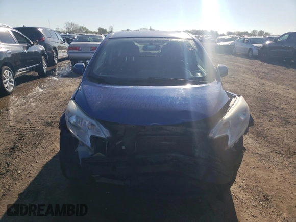 2014 Nissan Note S with VIN 3N1CE2CP3EL430248, listed as a Copart auction lot 45456585 with 61,270 mi miles and Non repairable. Bid and sale history available at DreamBid. Image 5.