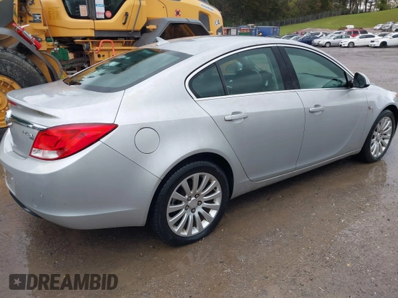 2011 Buick Regal CXL RL3 with VIN W04GR5EC5B1001978, listed as a IAAI auction lot 42019458 with 126,619 mi miles and . Bid and sale history available at DreamBid. Image 4.
